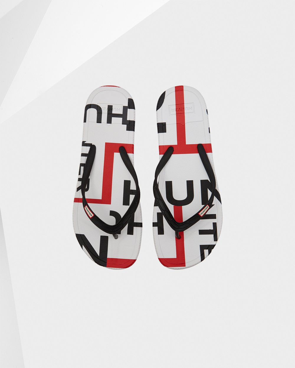 Men Hunter Original Exploded Logo | Flip Flops Black | NZ-90187-XVCE